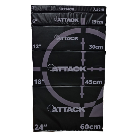 Attack Fitness Soft Plyometric Platform 5 Box Set