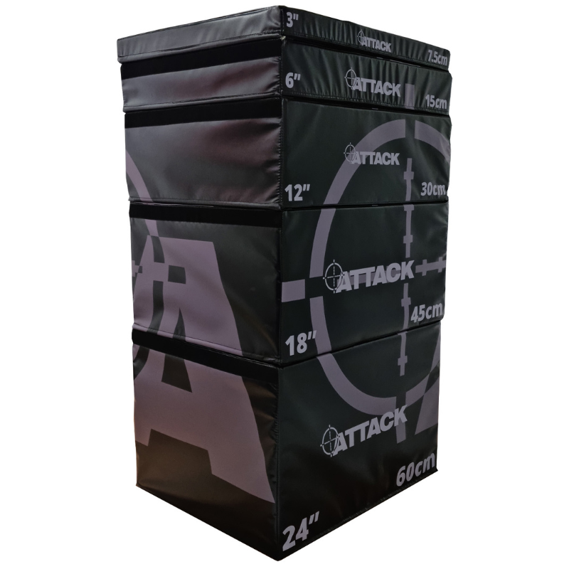 Attack Fitness Soft Plyometric Platform 5 Box Set