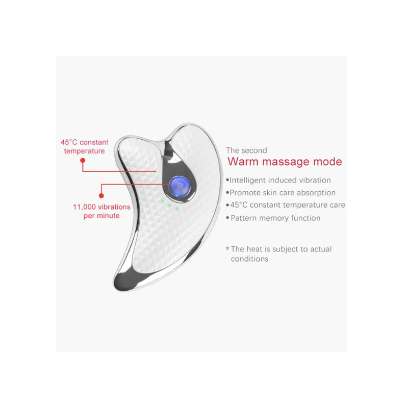 Sonic Vibration Gua Sha Micro-current Massager