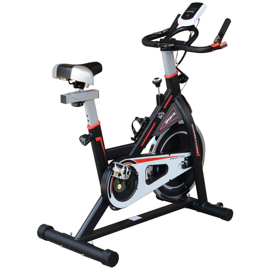 HOMCOM A90-144 8kg Flywheel Stationary Exercise Bike