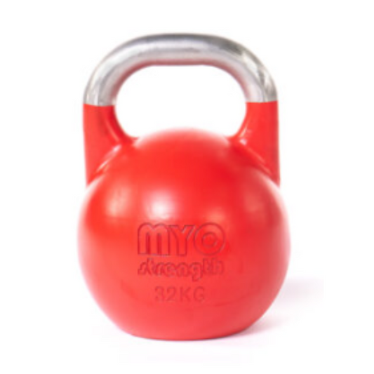 MYO Strength Competition Kettlebell – 32kg (Red)