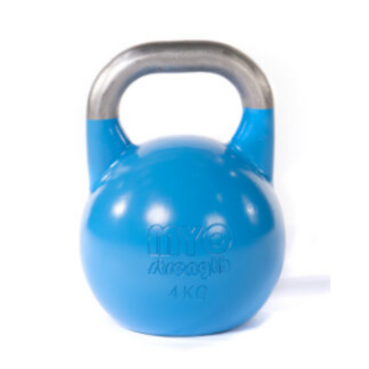 MYO Strength Competition Kettlebell – 4kg (Light Blue)