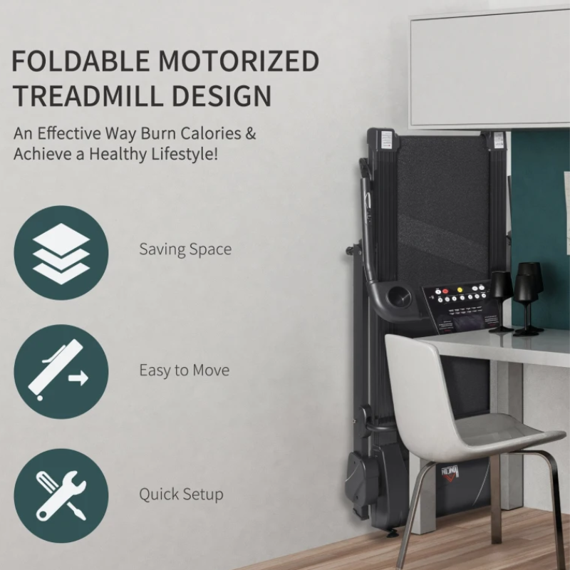 HOMCOM 2.5HP Motorise Treadmill Machine